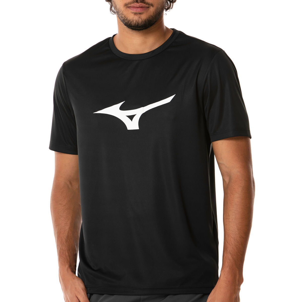 Camiseta de Treino Masculina Mizuno Spark M Preto