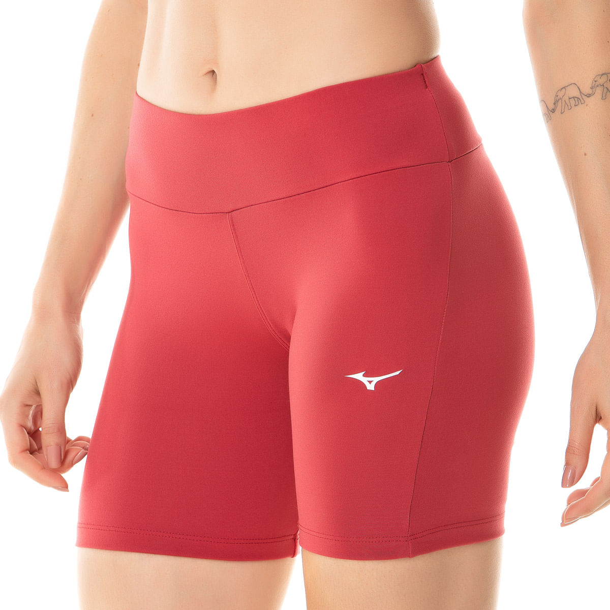 Bermuda de Treino Mizuno Essence P Vermelho