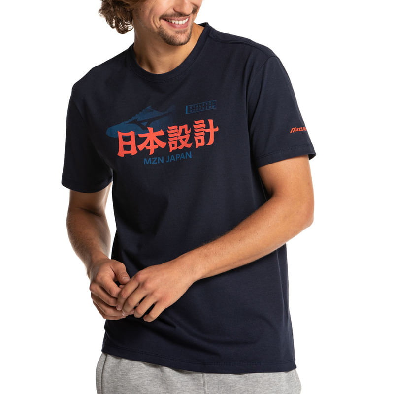 Camiseta Masculina Mizuno Graphic