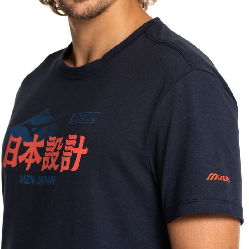 Camiseta Masculina Mizuno Graphic