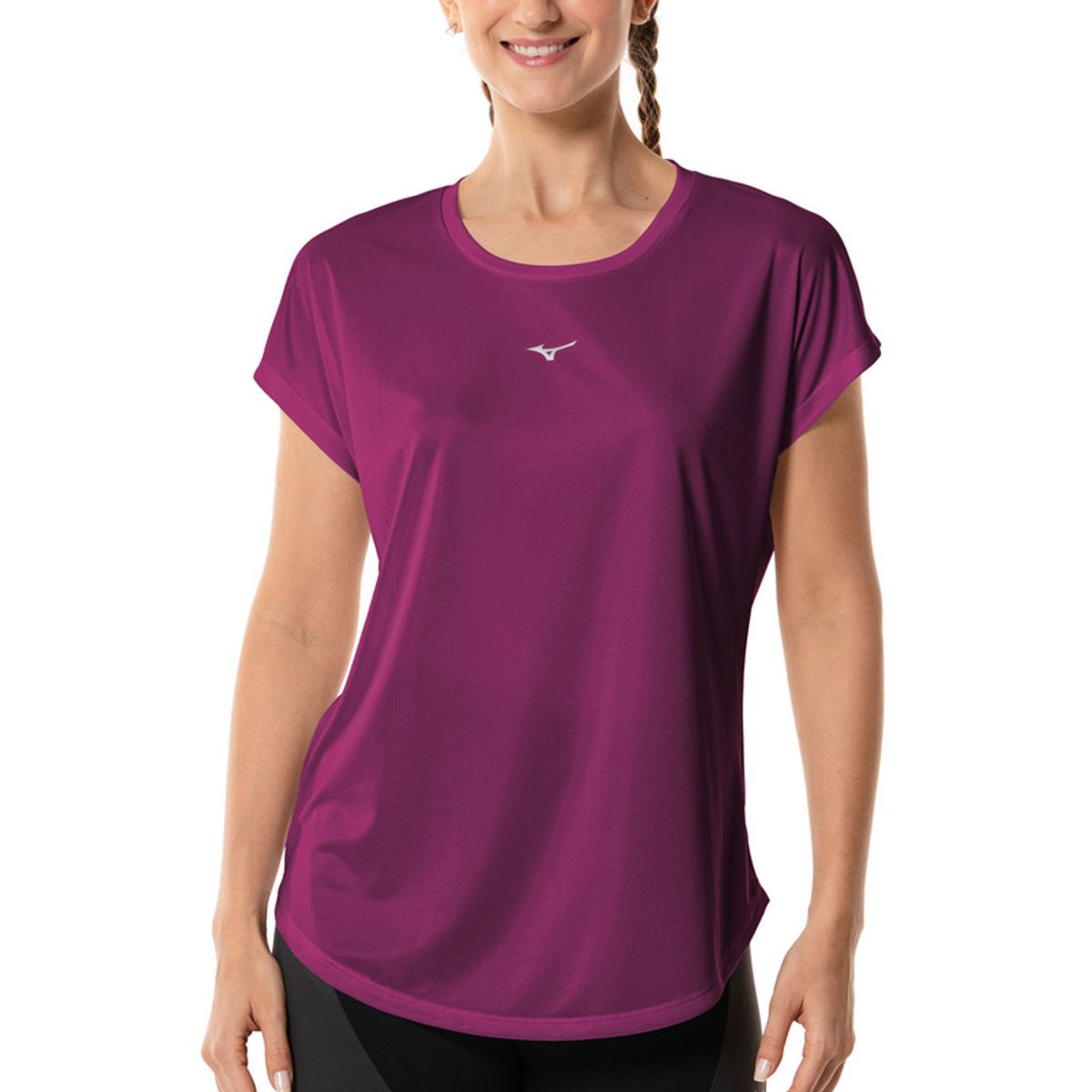 Camiseta de Corrida Feminina Mizuno Spark NEW Menor preço em Camiseta de Corrida Feminina Mizuno Spark NEW