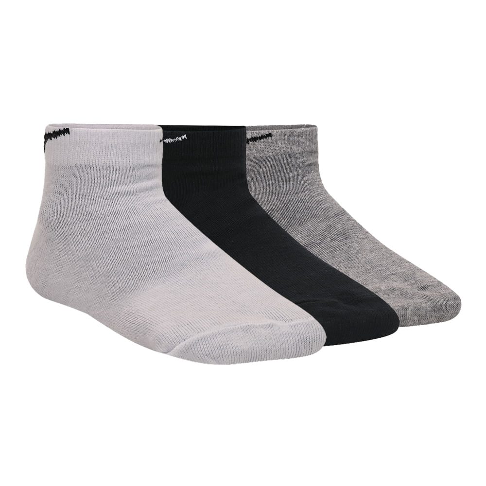Kit Meia Cano Baixo Mizuno Basic - Pacote com 3 pares