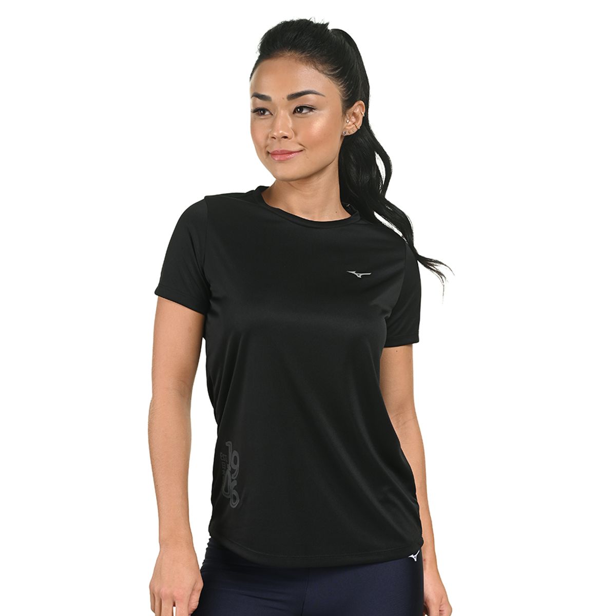 Camiseta de Treino Feminina Mizuno Energy Stamp Menor preço em Camiseta de Treino Feminina Mizuno Energy Stamp