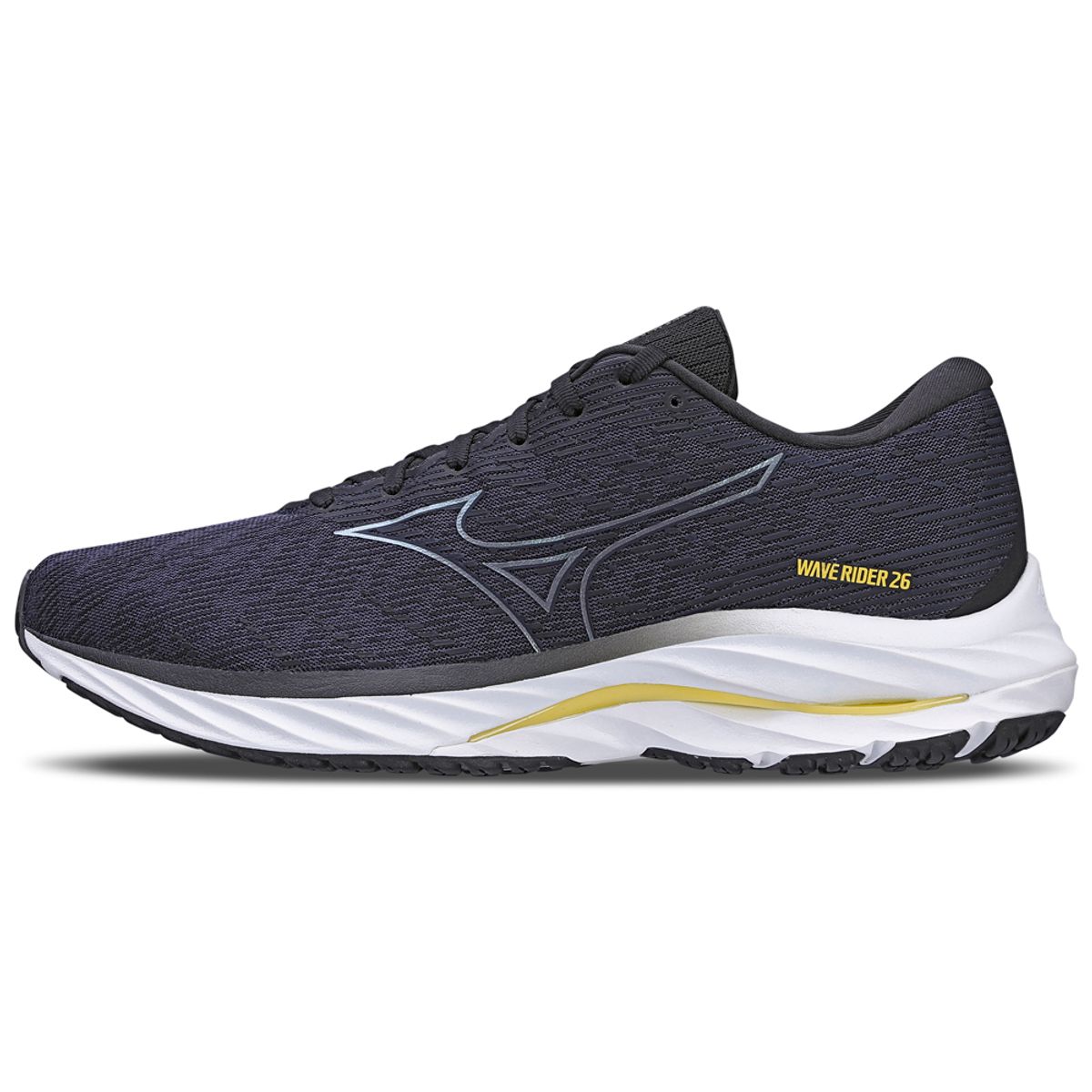 Tênis de Corrida Masculino Mizuno Wave Rider 26 40 Cinza