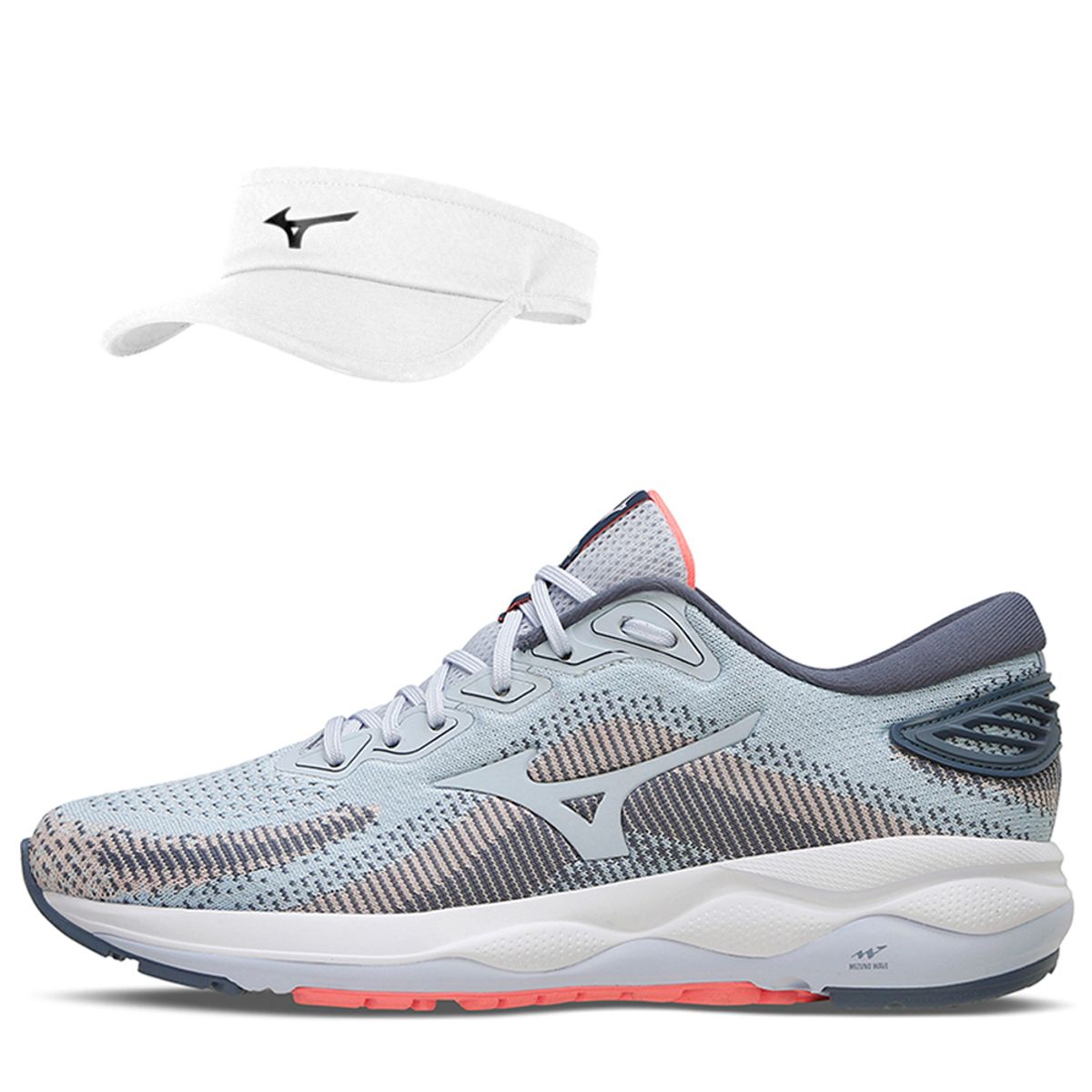 Kit Tênis Unissex Wave Way 2 + Viseira Unissex Mizuno Menor preço em Kit Tênis Unissex Wave Way 2 + Viseira Unissex Mizuno