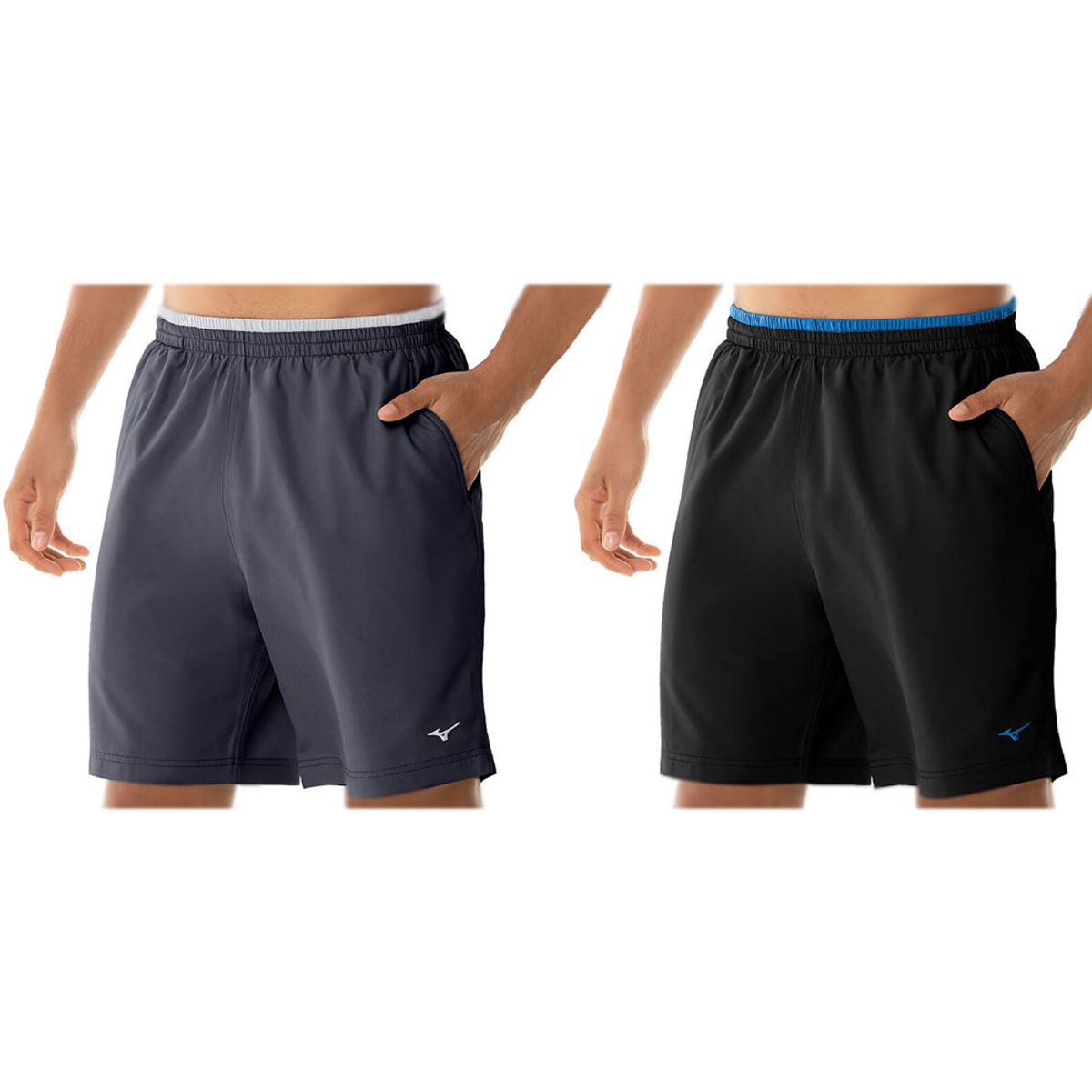 Kit 2 Bermuda Masculina Tennis Mizuno Menor preço em Kit 2 Bermuda Masculina Tennis Mizuno