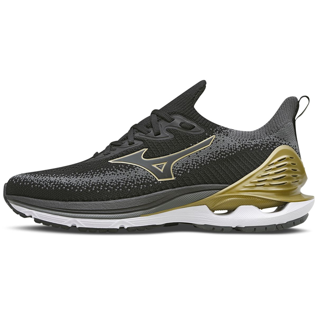 Tênis de Corrida Mizuno Wave Laser 42 Preto