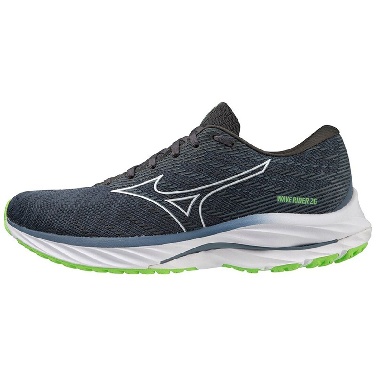 Tênis de Corrida Masculino Mizuno Wave Rider 26 43 Azul
