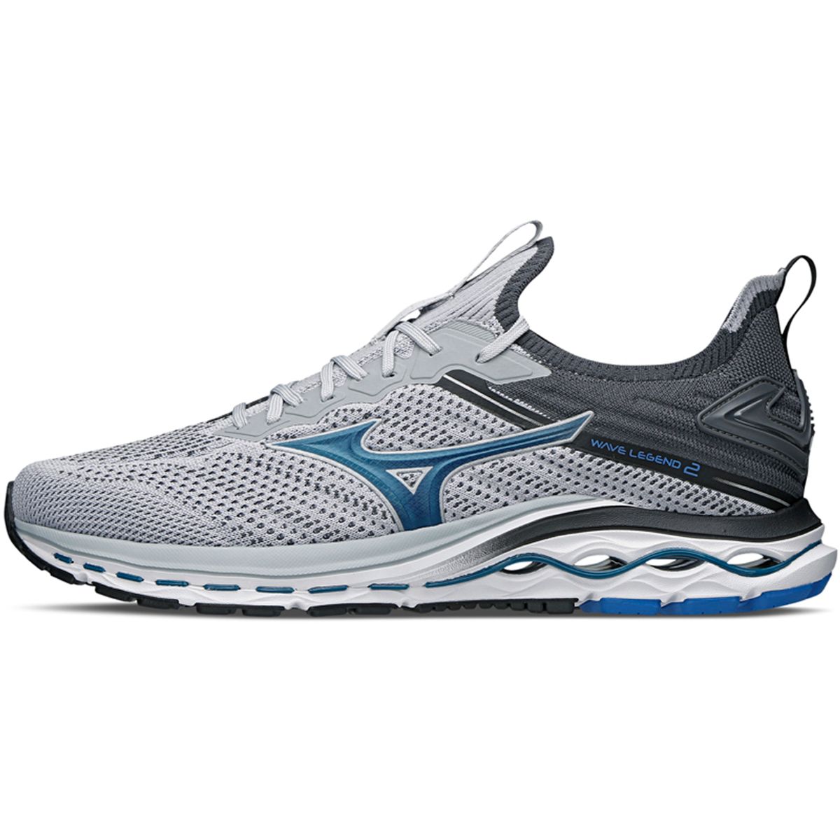 Tênis de Corrida Mizuno Wave Legend 2 39 Cinza