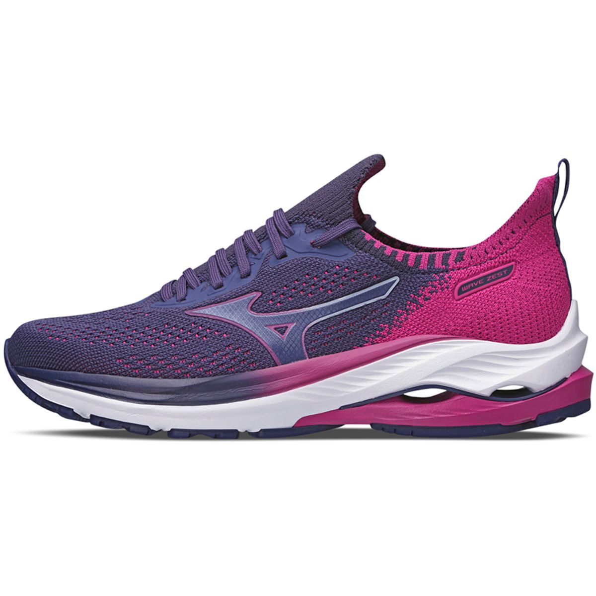 Tênis de Corrida Mizuno Wave Zest 34 Roxo