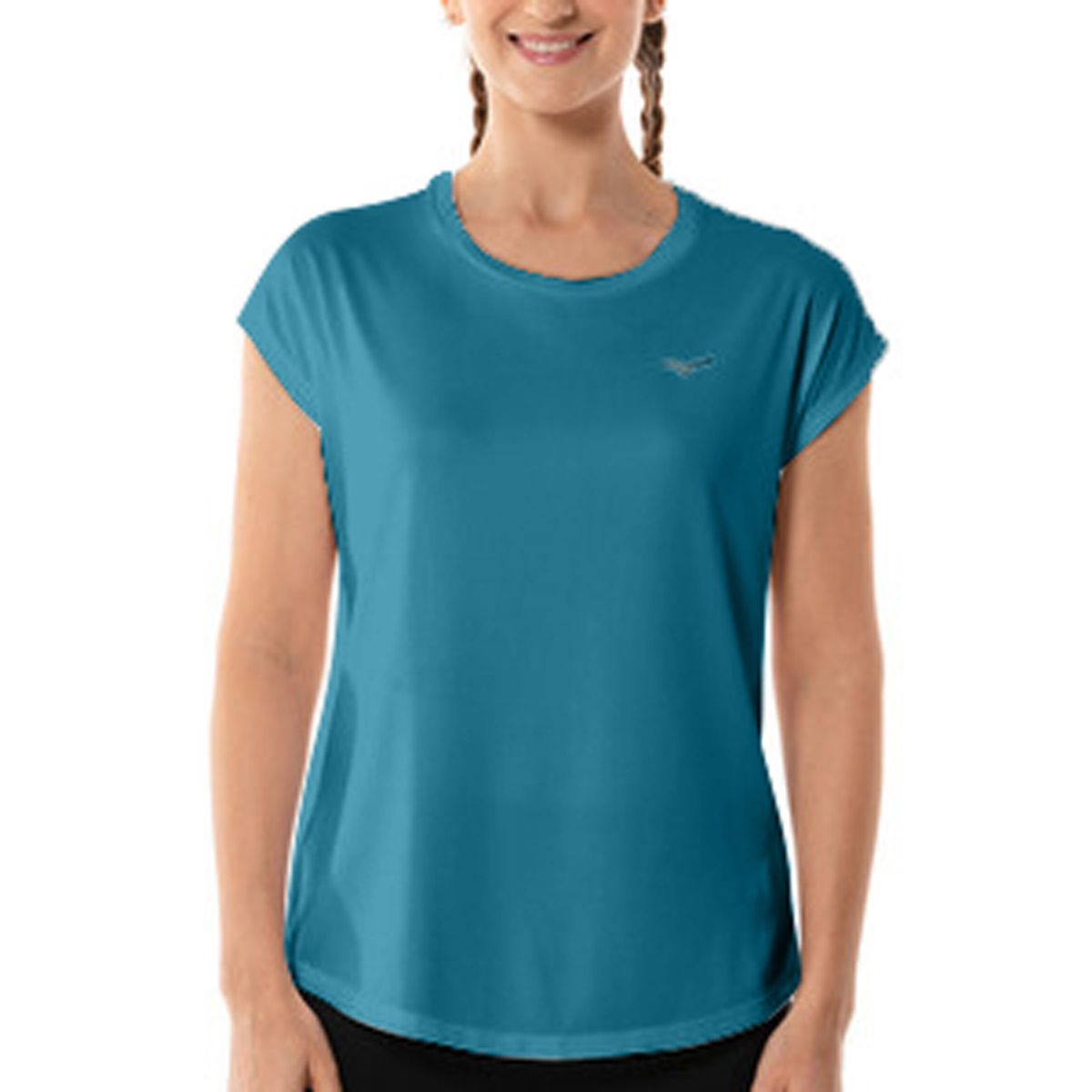 Camiseta de Treino Feminina Mizuno Sportwear M Azul