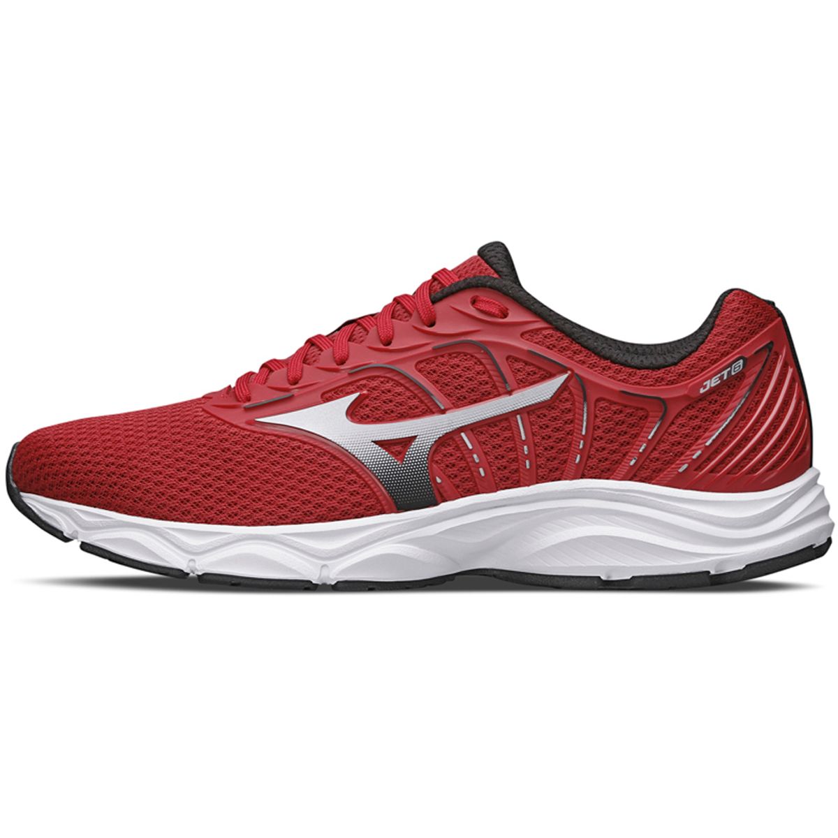Tênis de Corrida Mizuno Jet 6 39 Vermelho