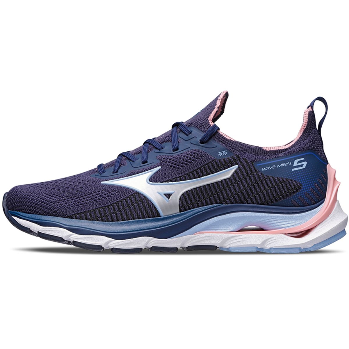 Tênis de Corrida Feminino Mizuno Wave Mirai 5 40 Azul