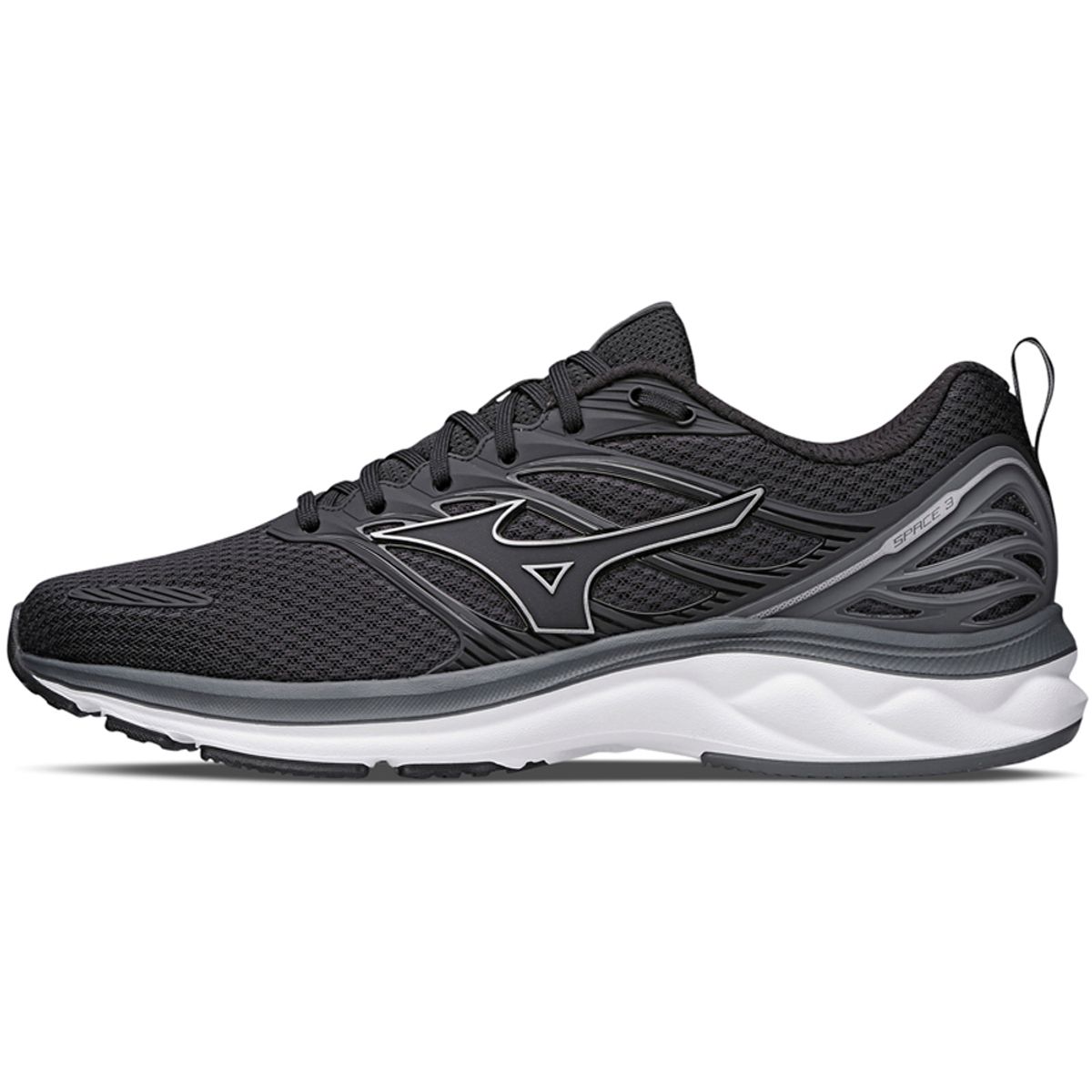 Tênis de Corrida Mizuno Space 3 38 Preto