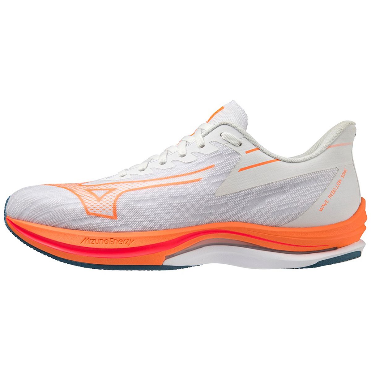 Tênis de Corrida Masculino Mizuno Wave Rebellion Sonic 43 Branco