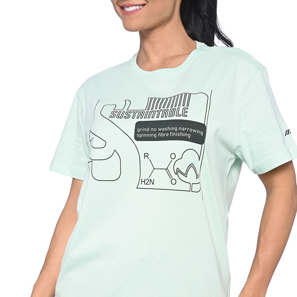 Camiseta Casual Feminina Mizuno Eco