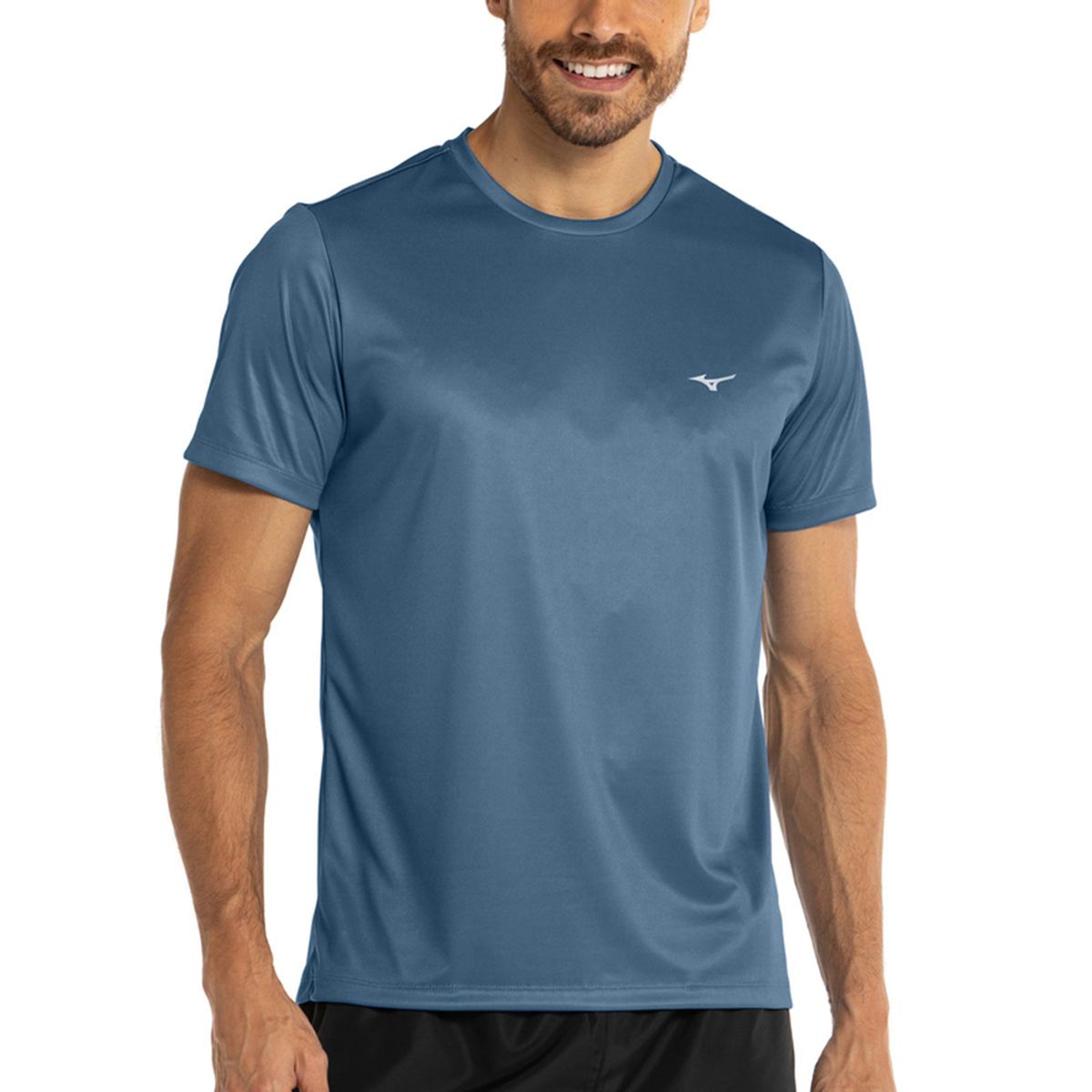 Camiseta de Treino Masculina Mizuno Energy P Azul