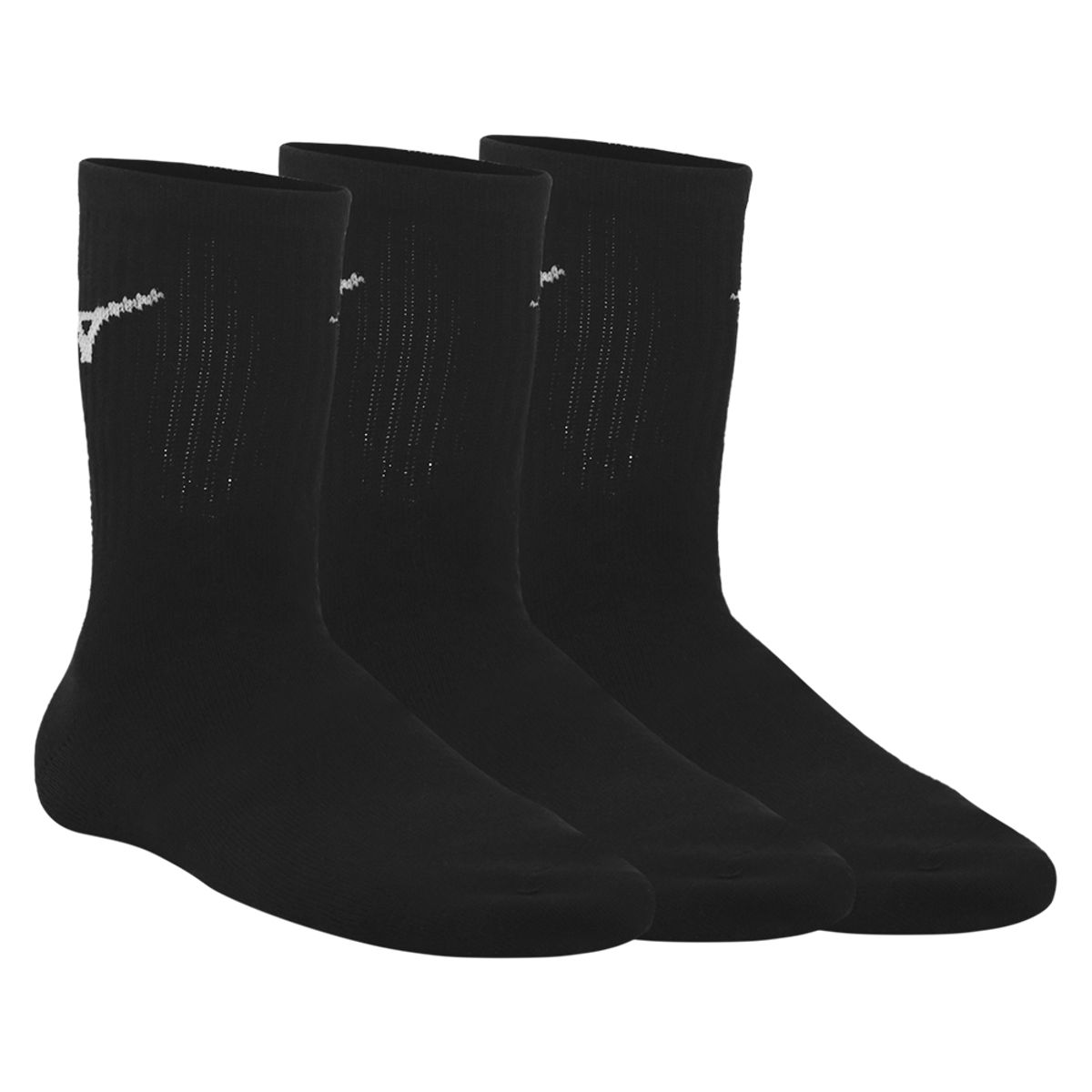 Pacote com 3 Pares de Meia Mizuno Basic Cano Médio