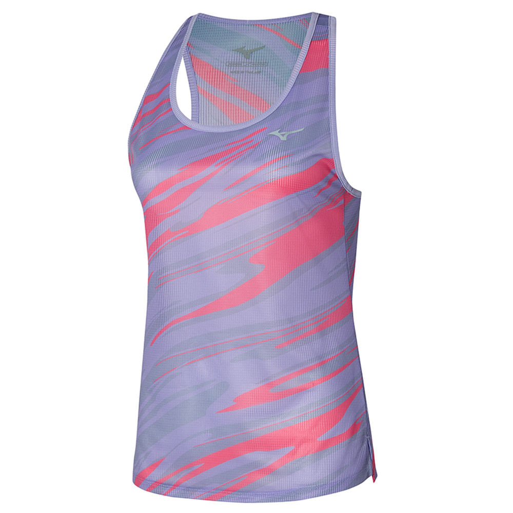 Regata de Treino Feminina Mizuno DryAeroFlow Graphic Tank