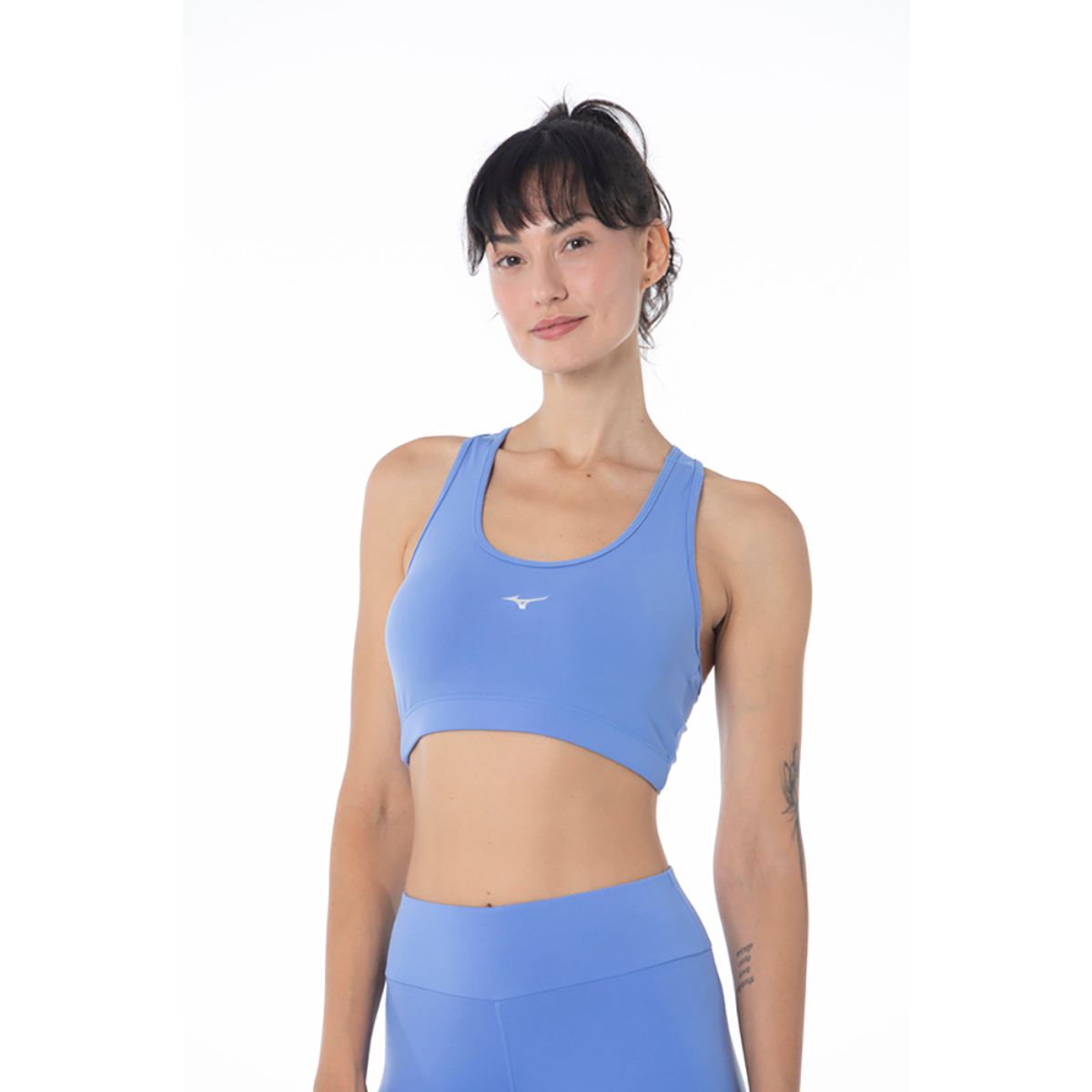 Top de Corrida Mizuno Essence Feminino GG Roxo