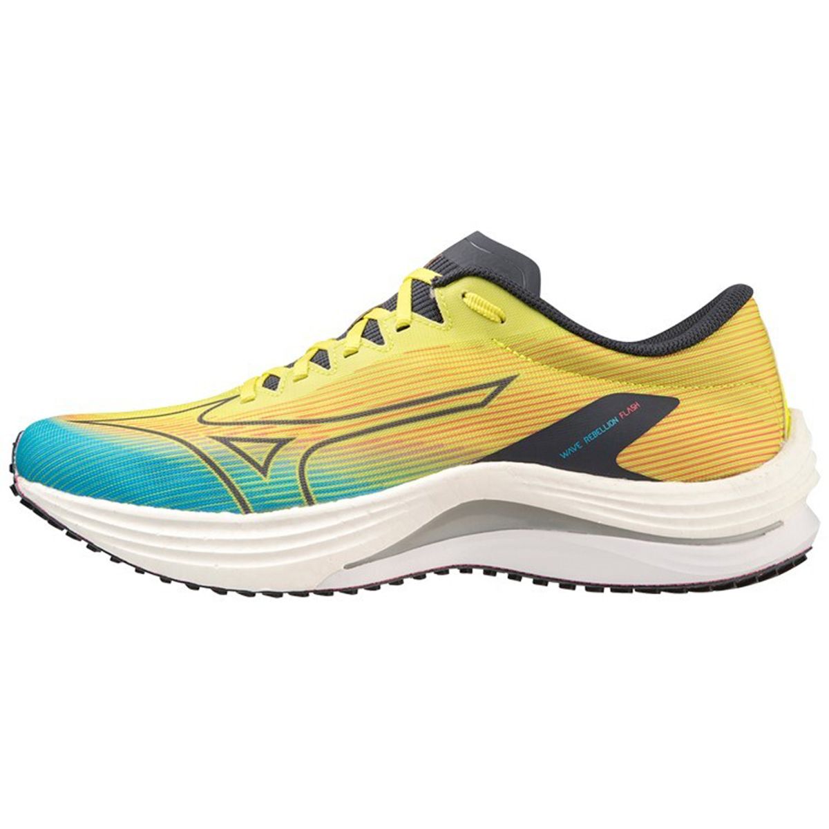 Tênis de Corrida Mizuno Wave Rebellion Flash 43 Amarelo