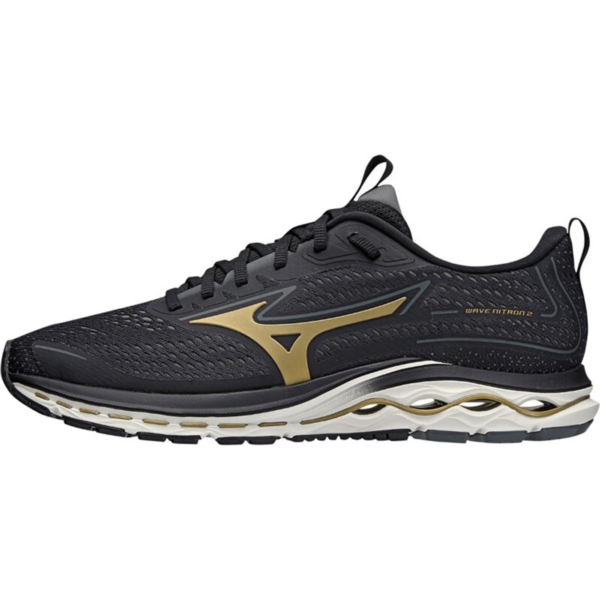 Tênis de Corrida Mizuno Wave Nitron 2 39 Preto