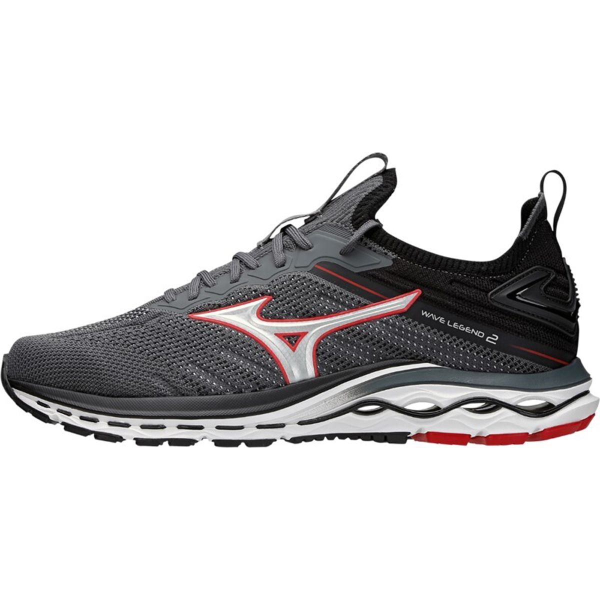 Tênis de Corrida Mizuno Wave Legend 2 41 Cinza