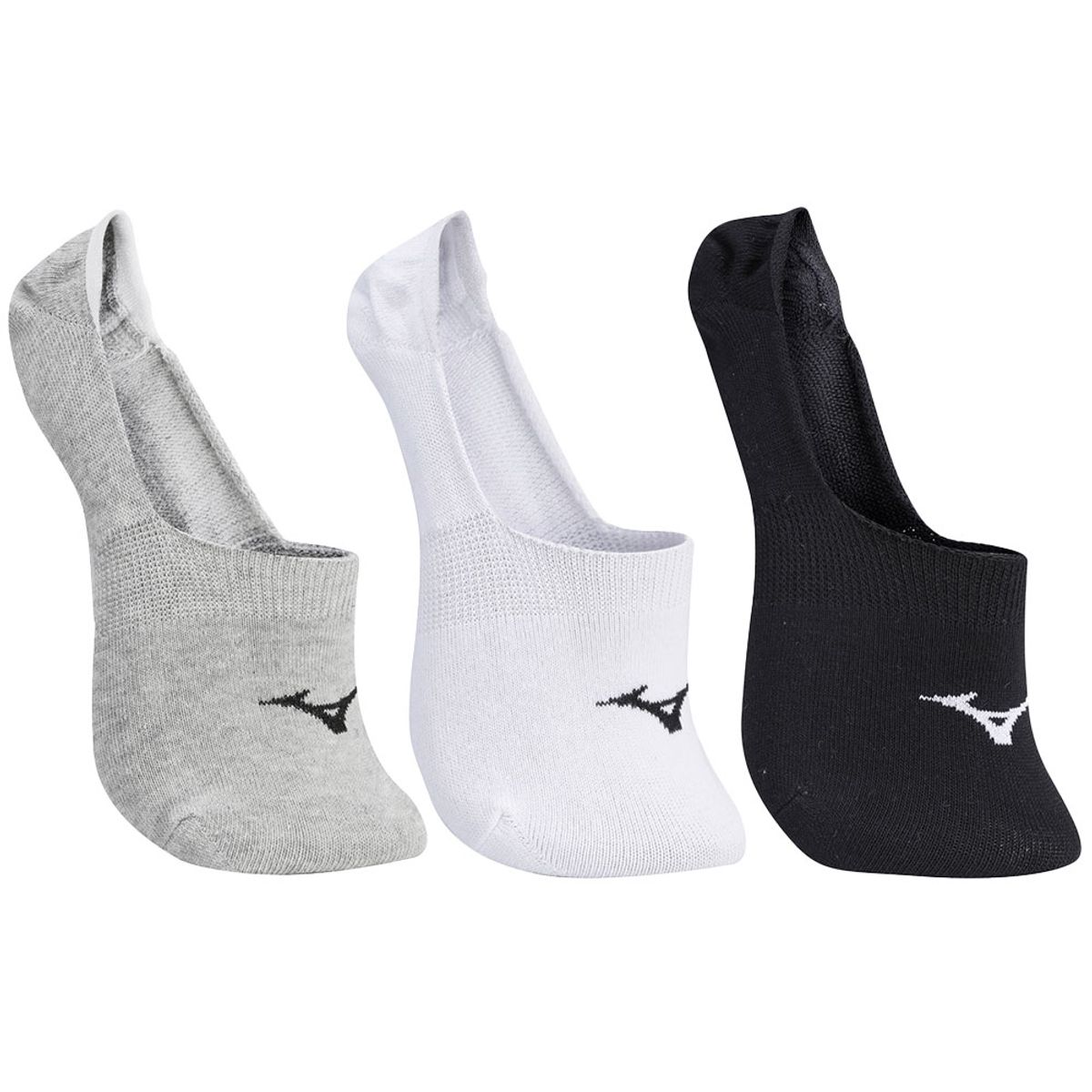 Kit 3 Pares de Meias Invisível Unissex Mizuno Cronos Menor preço em Kit 3 Pares de Meias Invisível Unissex Mizuno Cronos