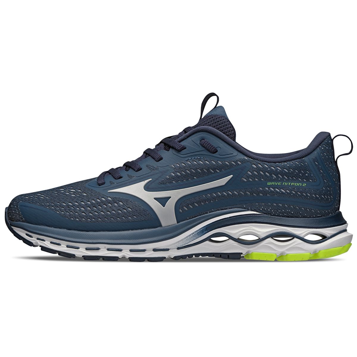 Tênis de Corrida Mizuno Wave Nitron 2 42 Azul