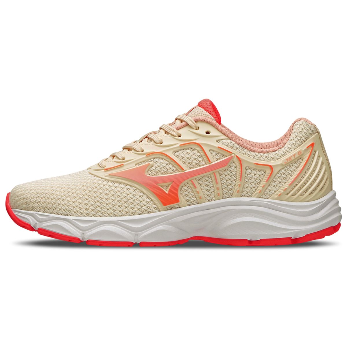 Tênis de Corrida Mizuno Jet 6 36 Bege