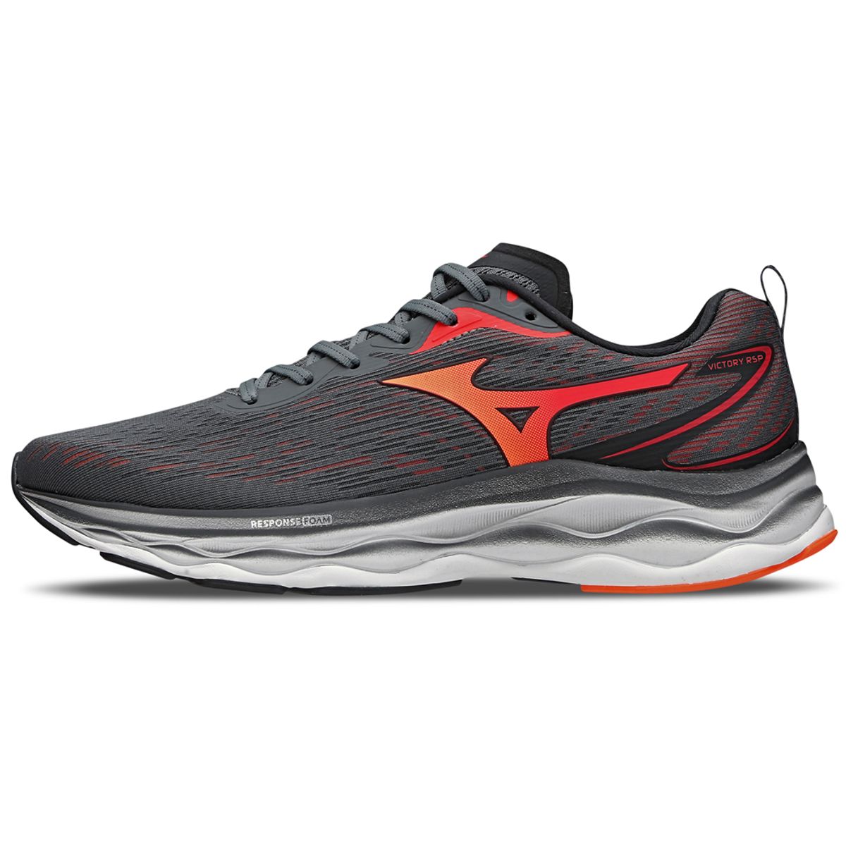 Tênis de Corrida Mizuno Victory 38 Cinza