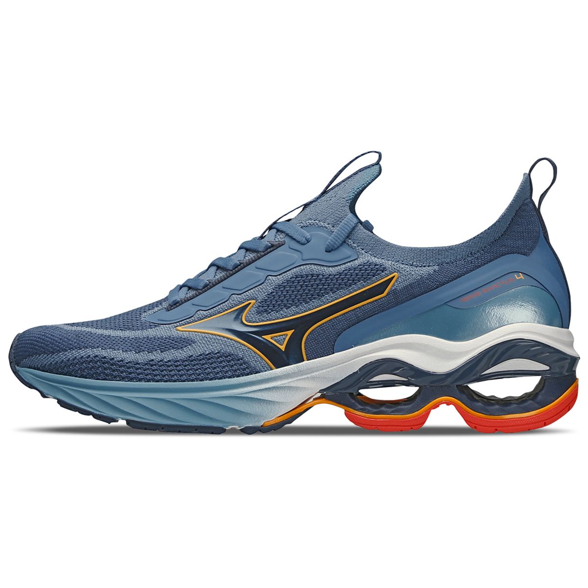 Tênis de Corrida Mizuno Wave Invictus 4 38 Azul
