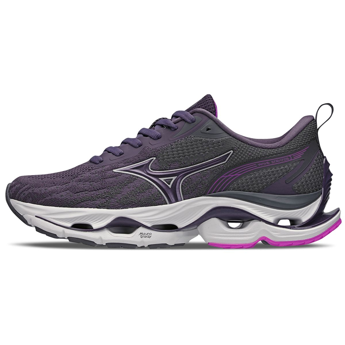 Tênis de Corrida Mizuno Wave Stratos 35 Roxo