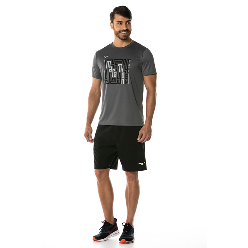 Camiseta de Treino Masculina Mizuno Energy Stamp
