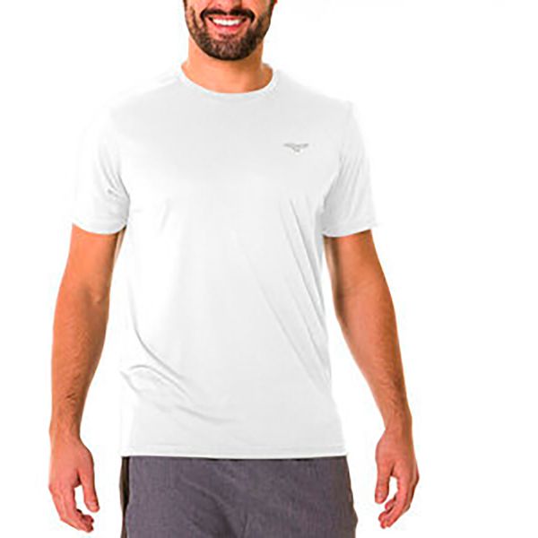Camiseta de Treino Masculina Mizuno Run Spark 2 G Branco