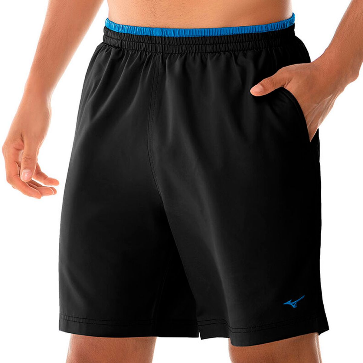 Bermuda Masculina Mizuno Tennis P Preto
