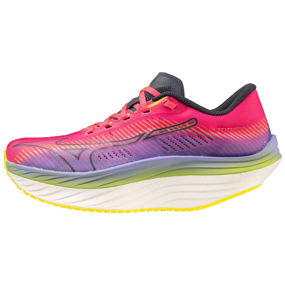 Tênis de Corrida Feminino Mizuno Wave Rebellion Pro 36 Rosa