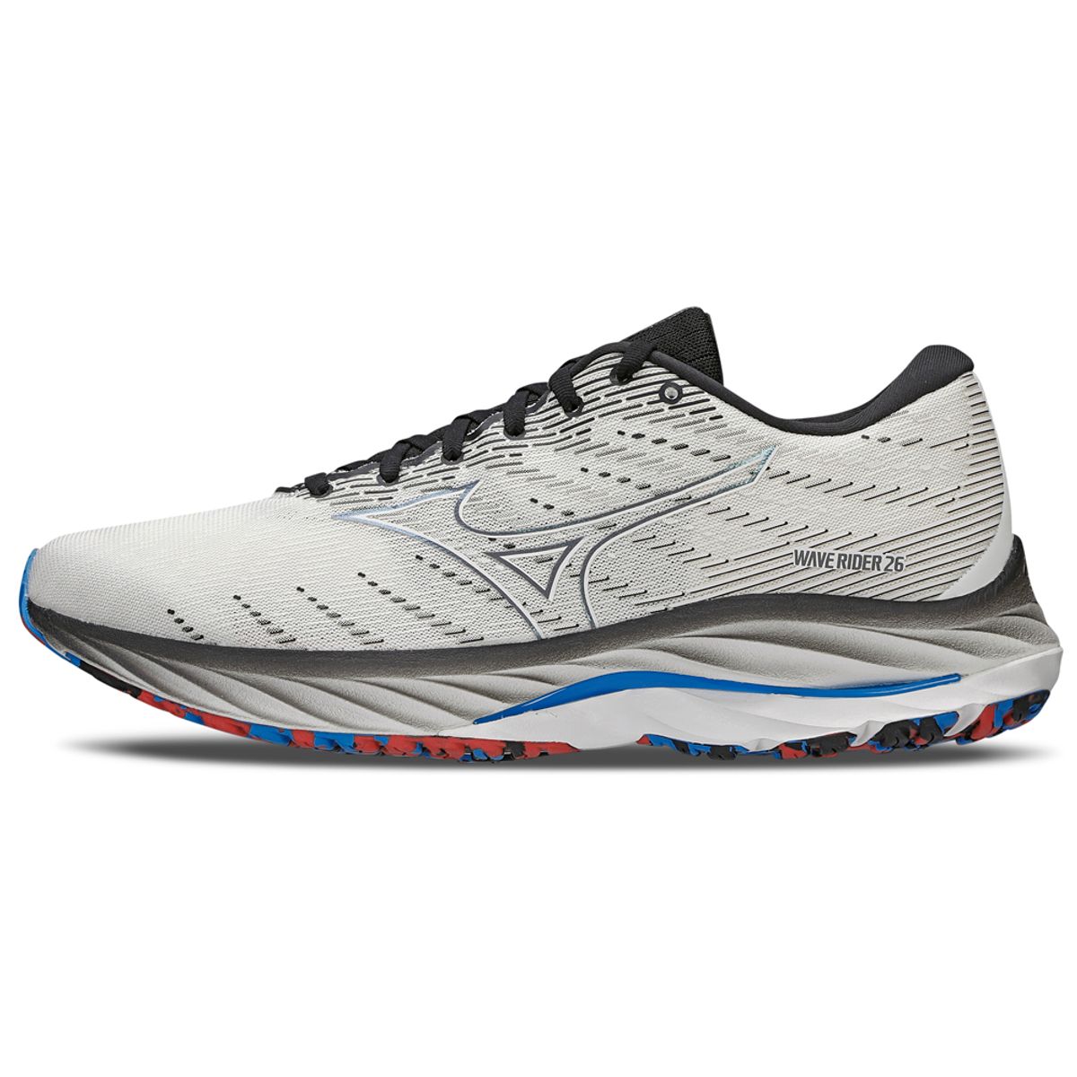 Tênis de Corrida Masculino Mizuno Wave Rider 26 43 Branco