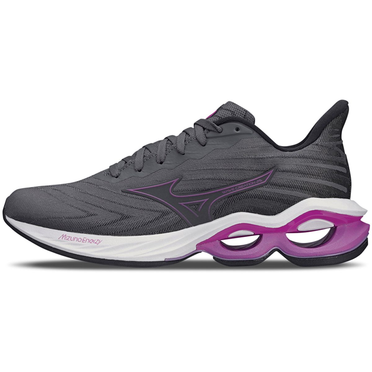 Tênis Feminino Mizuno Wave Creation 25 36 Cinza