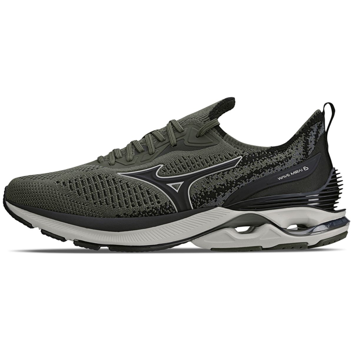 Tênis de Corrida Masculino Mizuno Wave Mirai 6 43 Verde