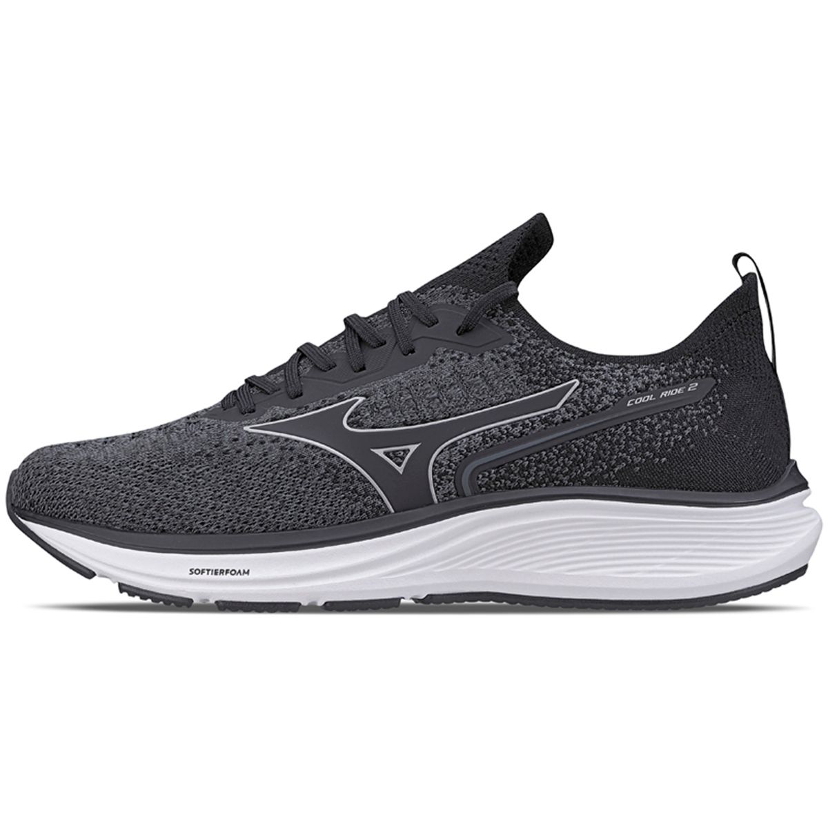 Tênis de Corrida Mizuno Cool Ride 2 41 Cinza