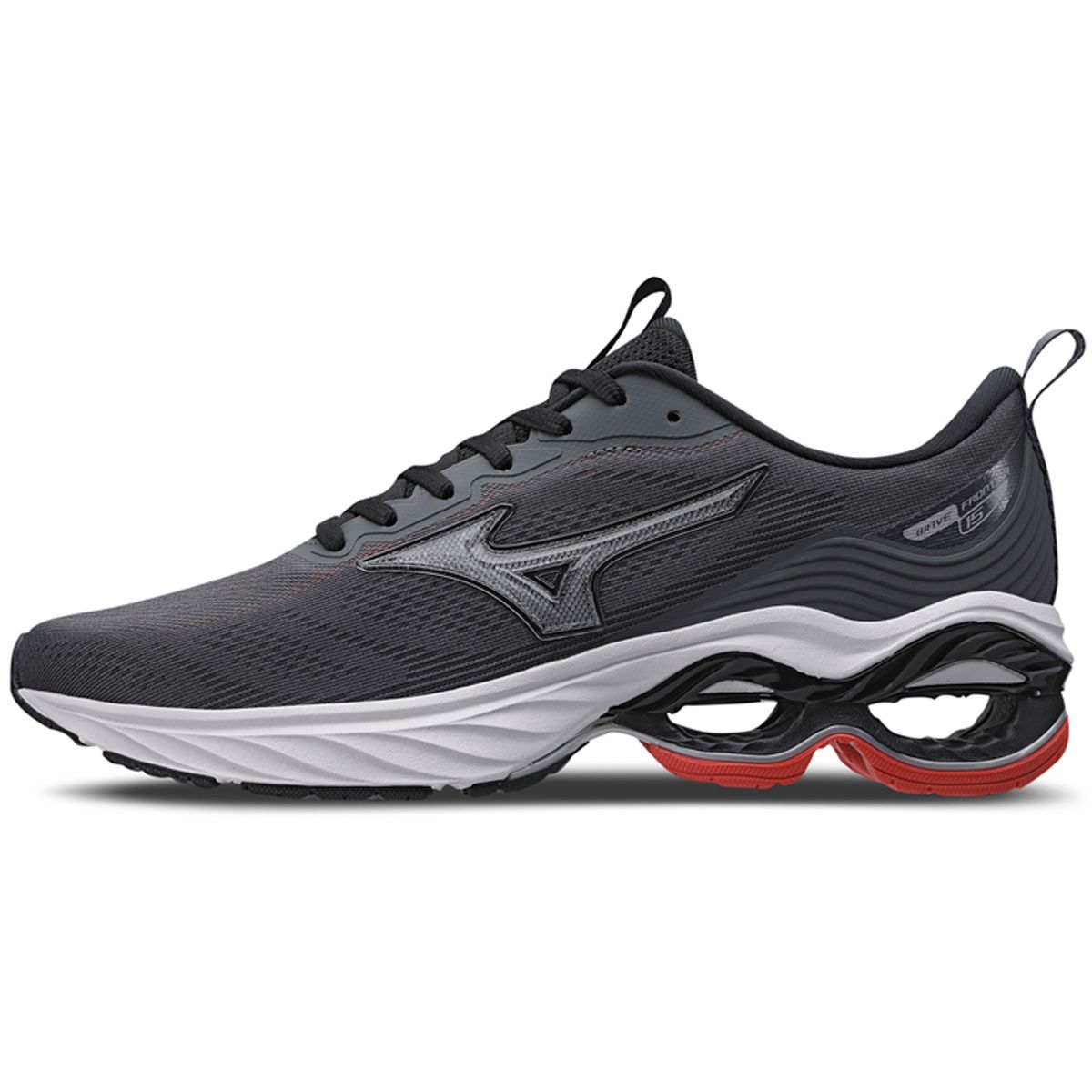 Tênis de Corrida Masculino Mizuno Wave Frontier 15 42 Cinza