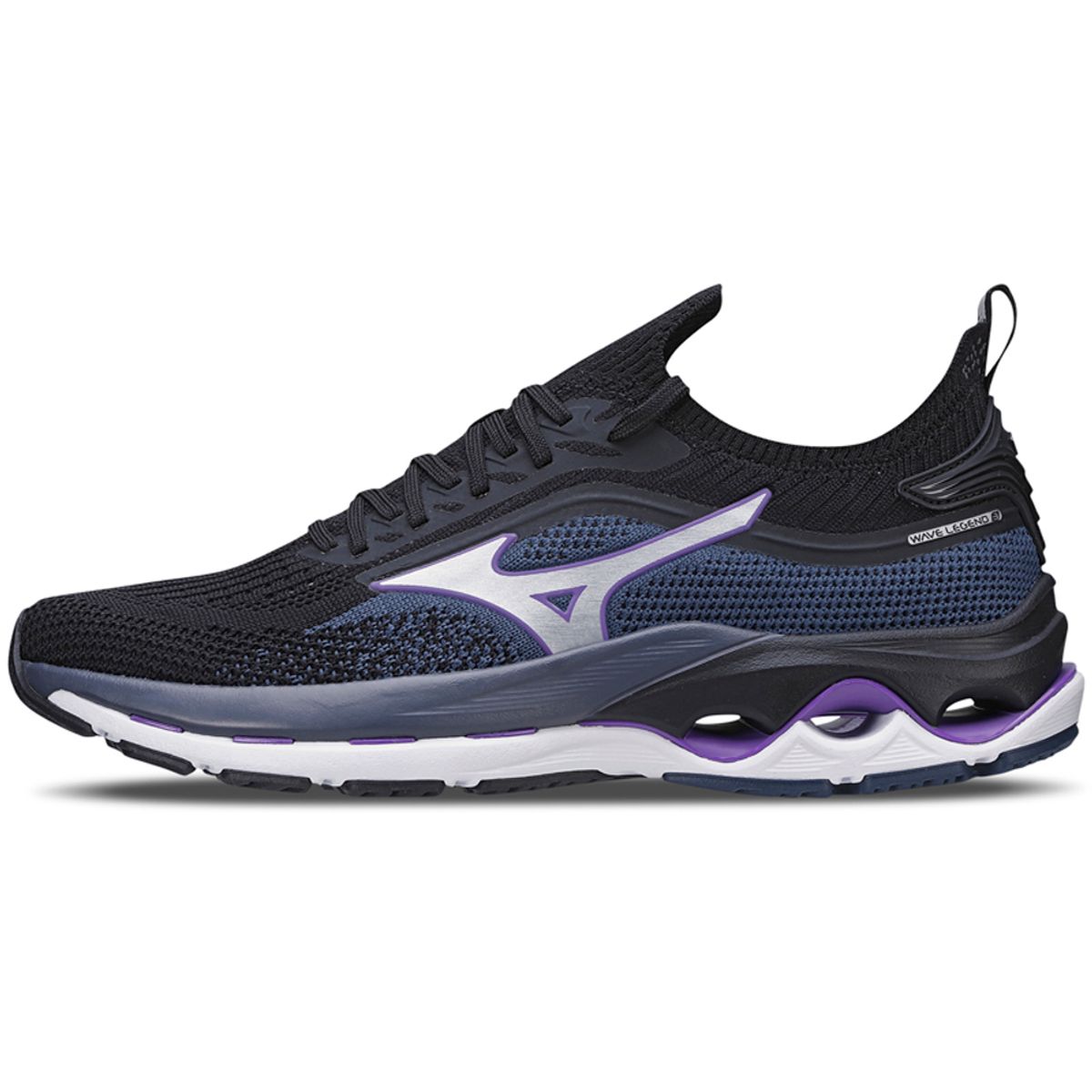 Tênis de Corrida Feminino Mizuno Wave Legend 3 39 Preto
