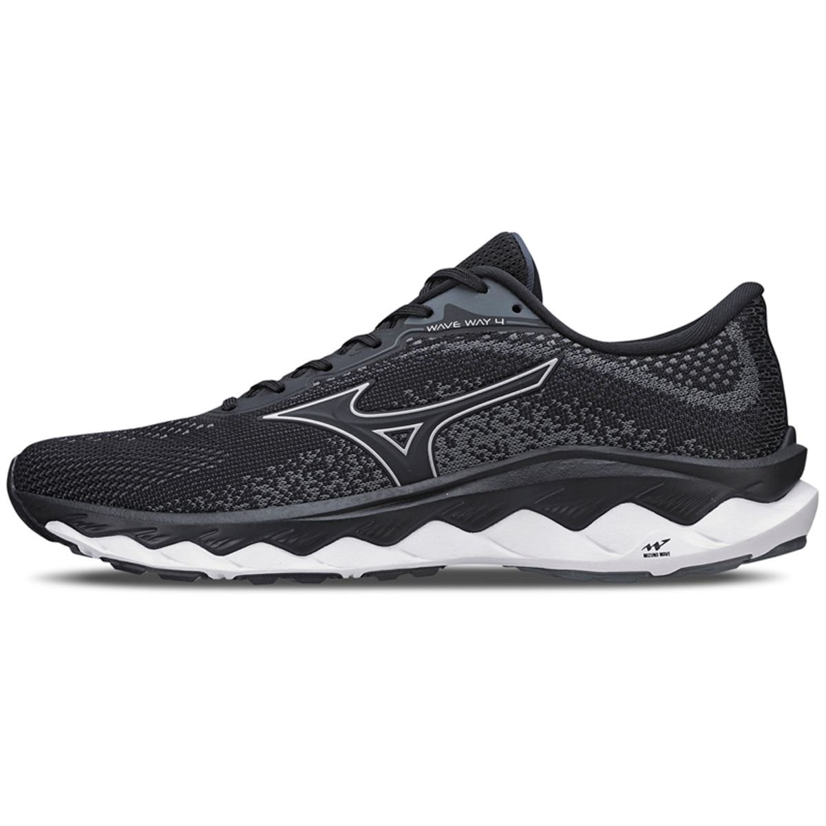 Tênis de Corrida Mizuno Wave Way 4 39 Preto