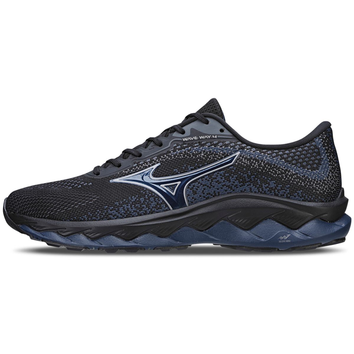 Tênis de Corrida Mizuno Wave Way 4 39 Preto