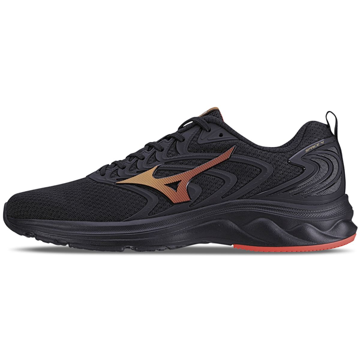 Tênis de Corrida Mizuno Space 4 41 Preto