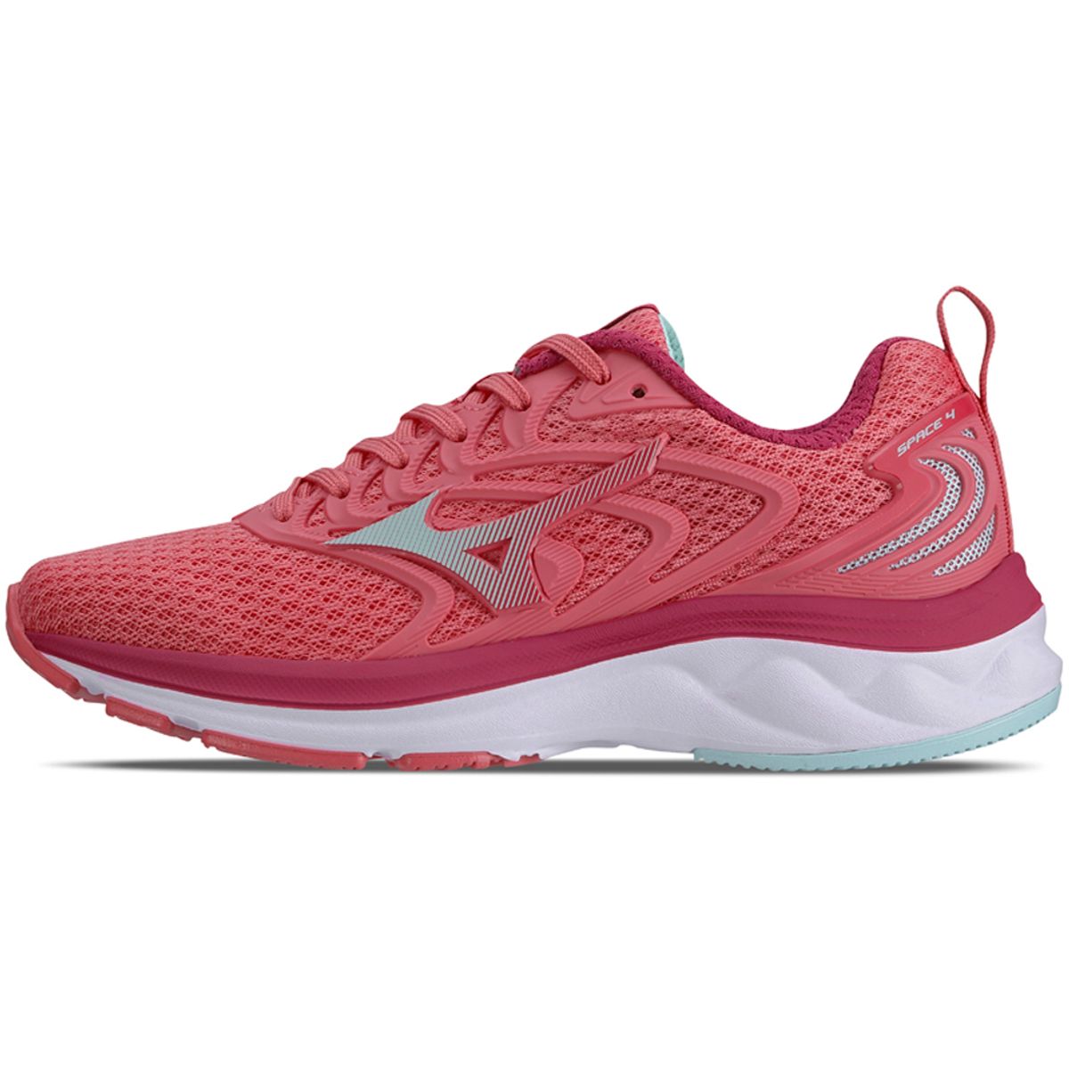 Tênis Casual Mizuno Space 4 Infantil 34 Vermelho