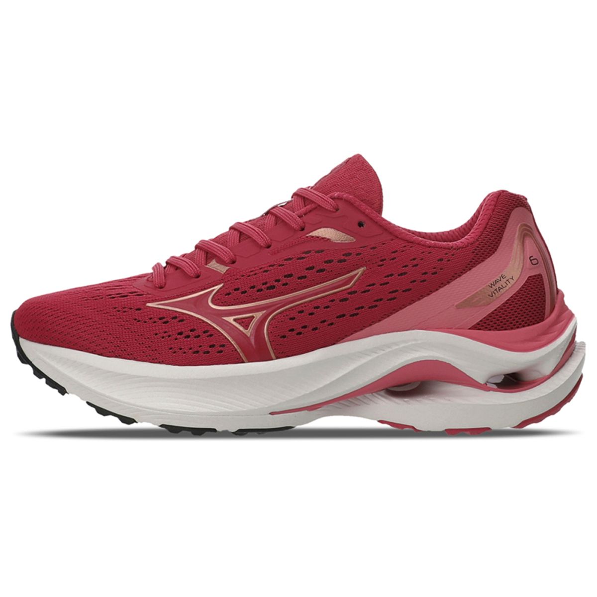 Tênis de Corrida Mizuno Wave Vitality 6 34 Vermelho