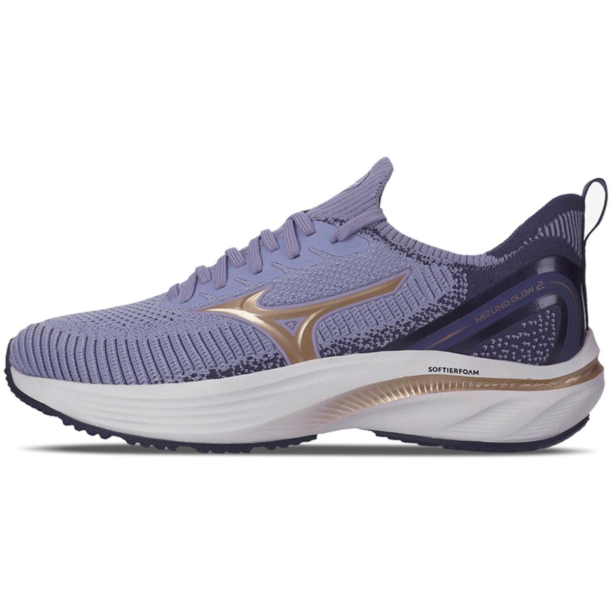 Tênis de Corrida Mizuno Glow 2 36 Roxo