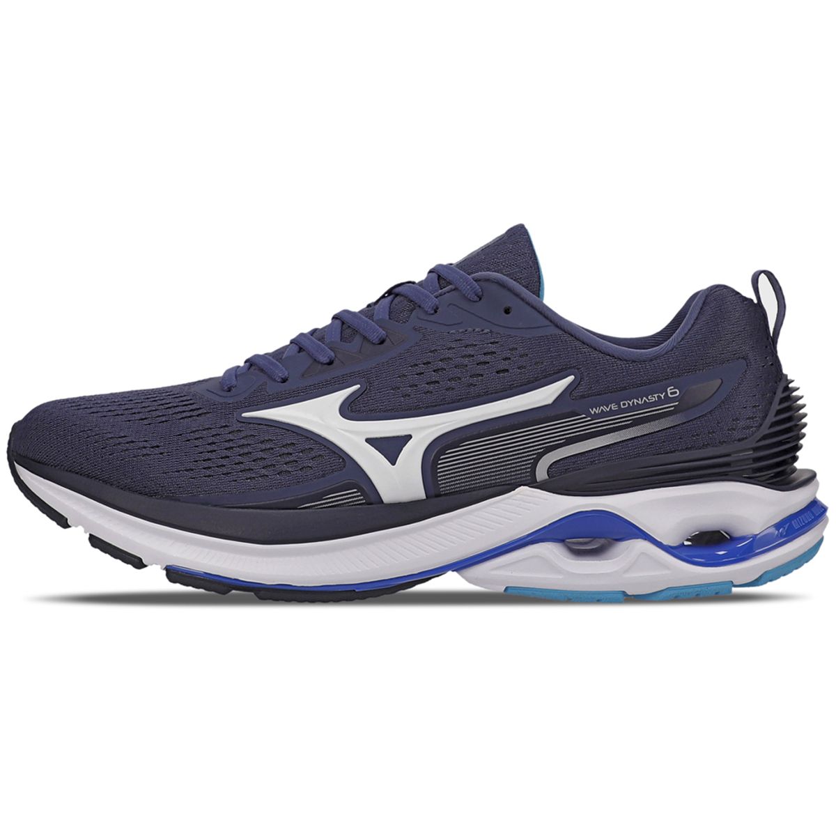 Tênis de Corrida Mizuno Wave Dynasty 6 44 Azul